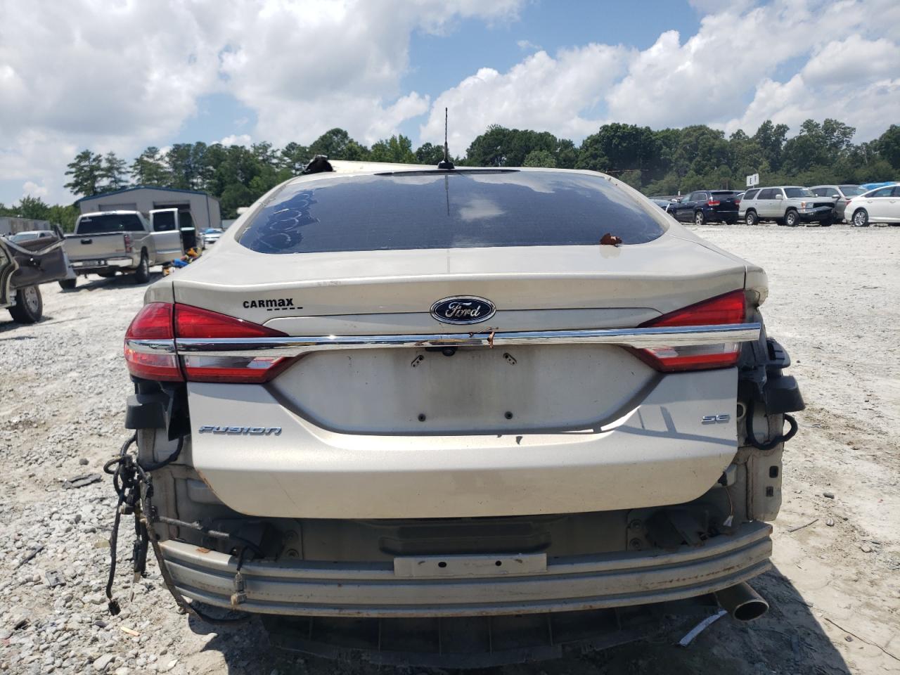 2017 Ford Fusion Se VIN: 3FA6P0H76HR348880 Lot: 62487854