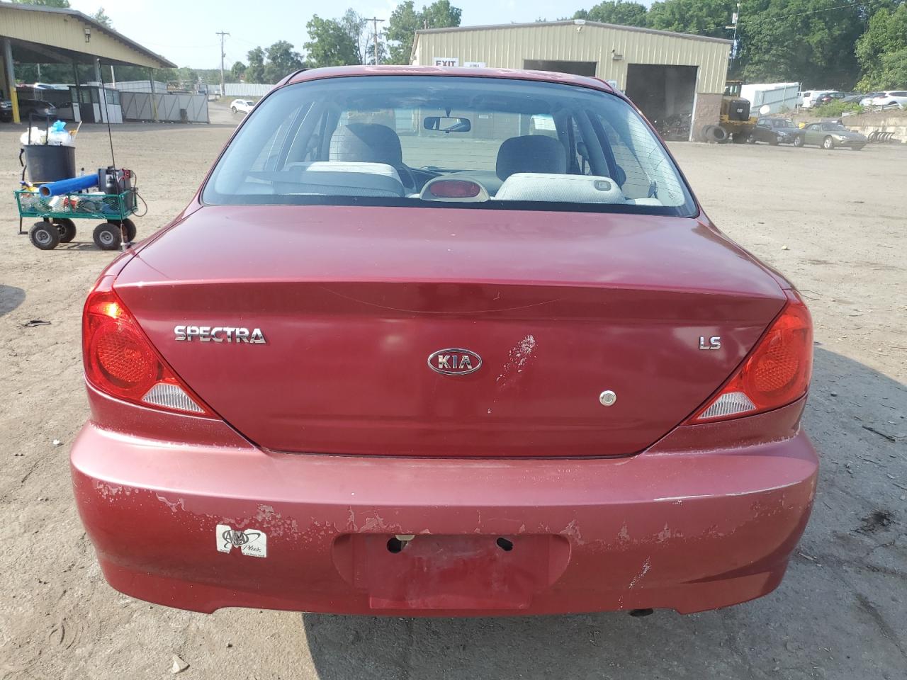 2003 Kia Spectra Base VIN: KNAFB121435275150 Lot: 61747324