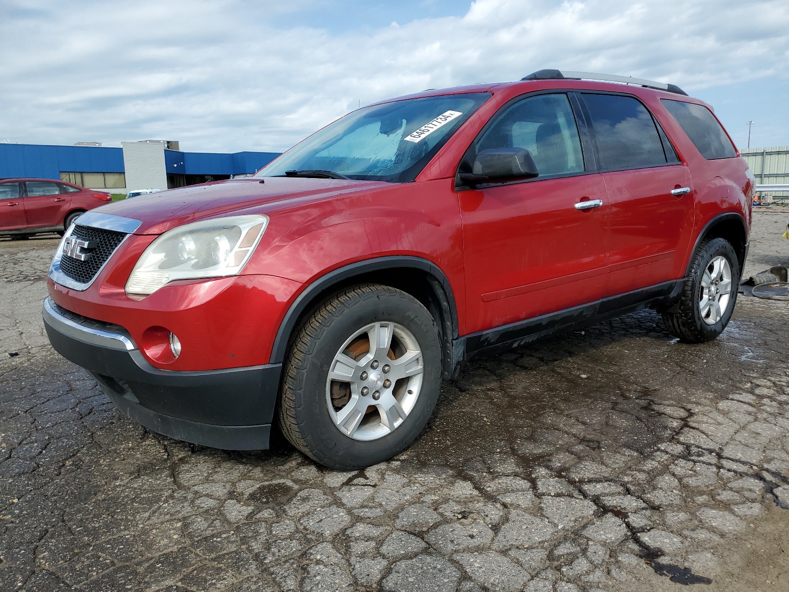 2012 GMC Acadia Sle vin: 1GKKRNED9CJ160842