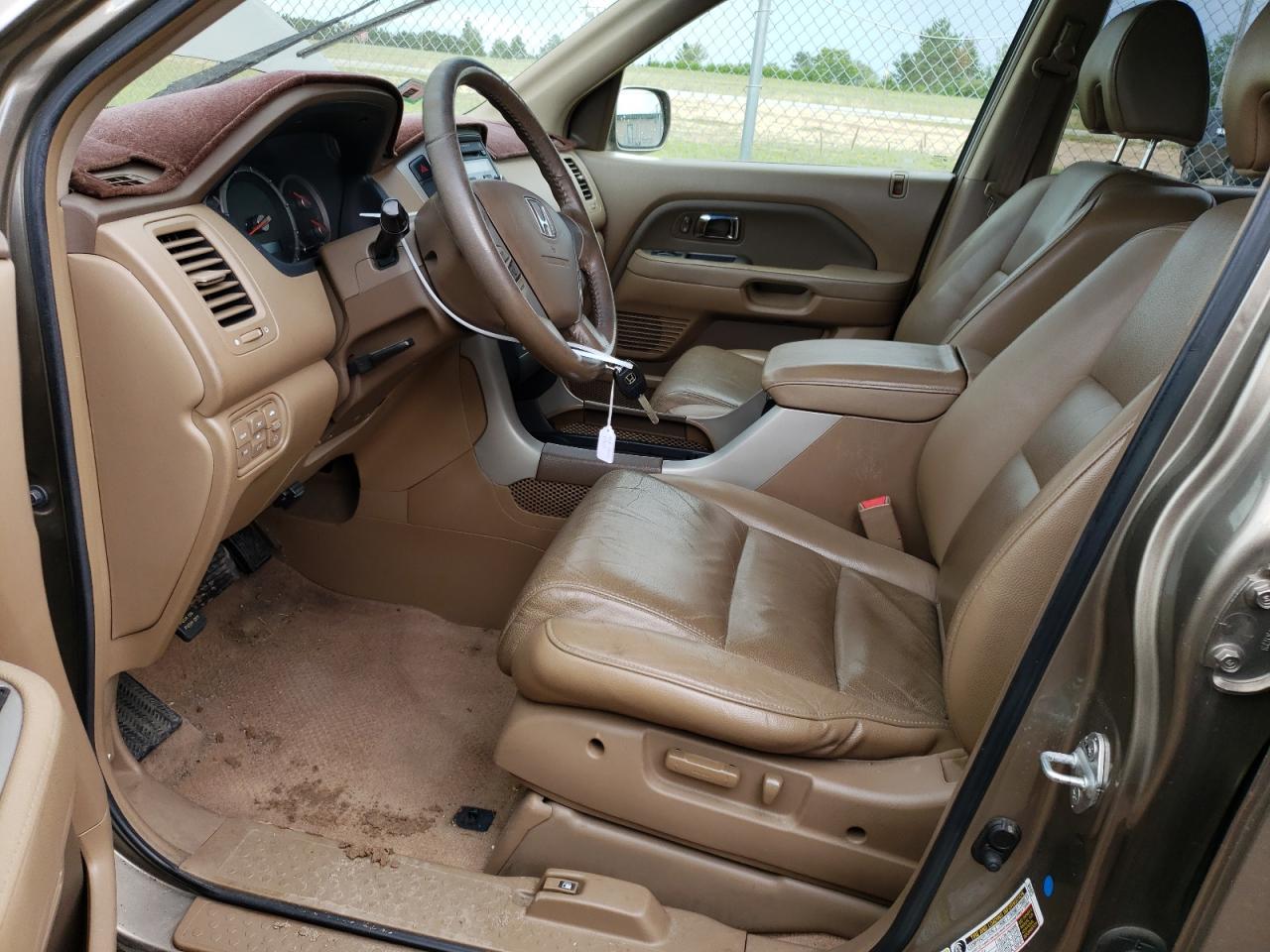 5FNYF28538B005106 2008 Honda Pilot Exl