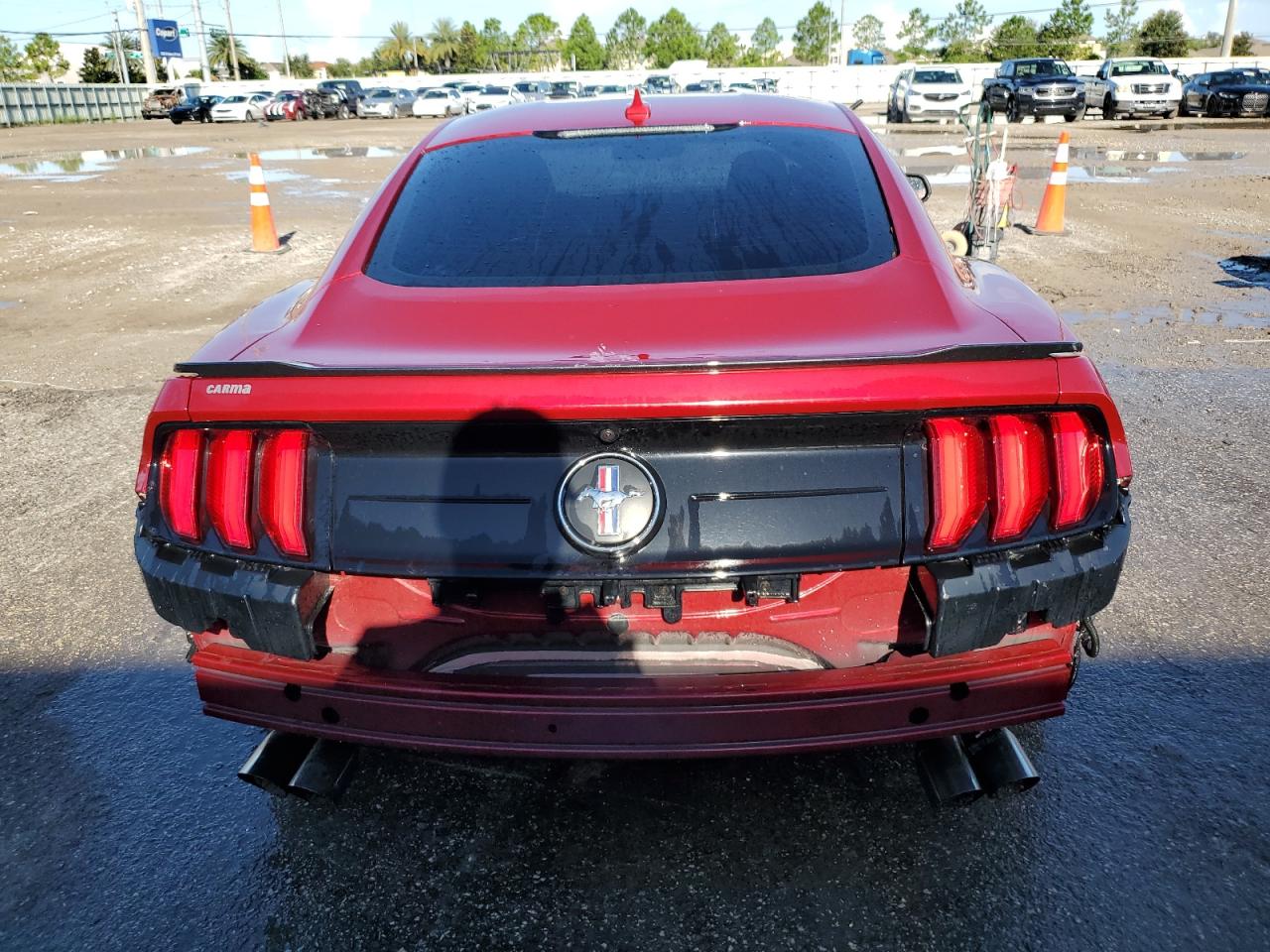 2020 Ford Mustang VIN: 1FA6P8TD2L5145556 Lot: 63825674