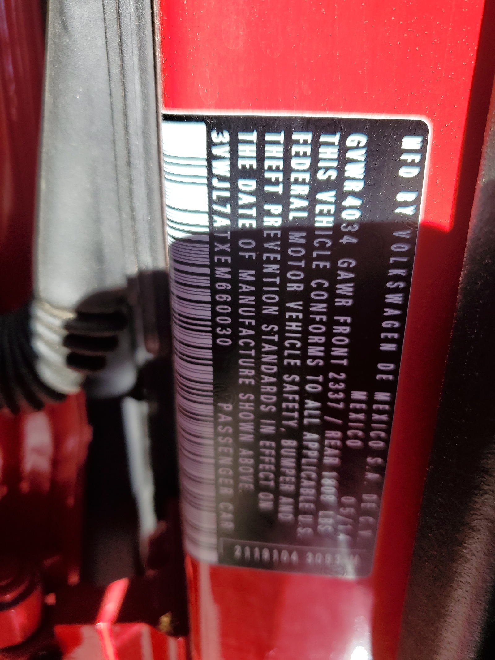 3VWJL7ATXEM660030 2014 Volkswagen Beetle