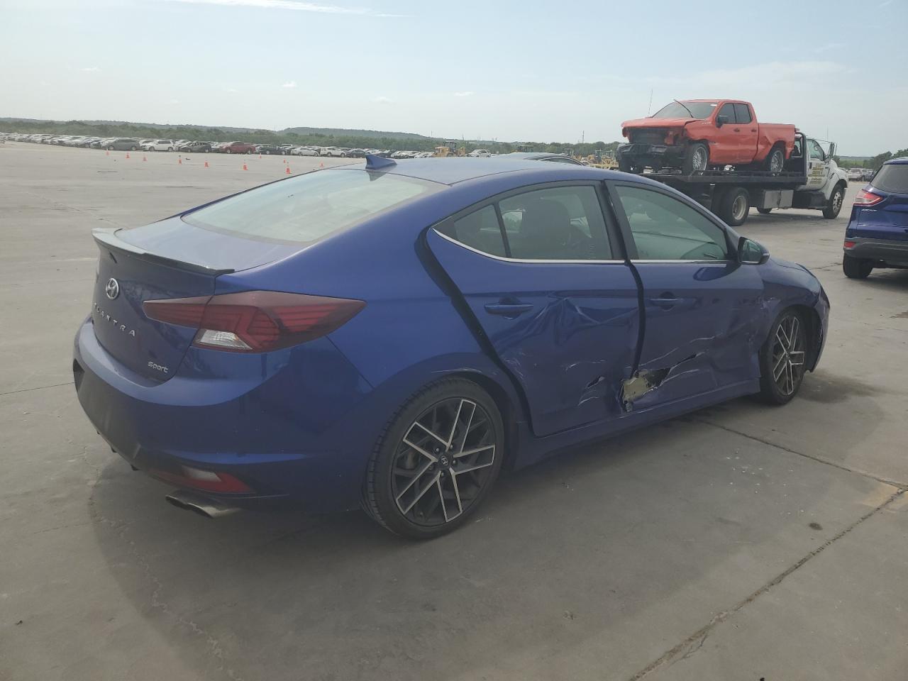 2019 Hyundai Elantra Sport VIN: KMHD04LB9KU842610 Lot: 62642344