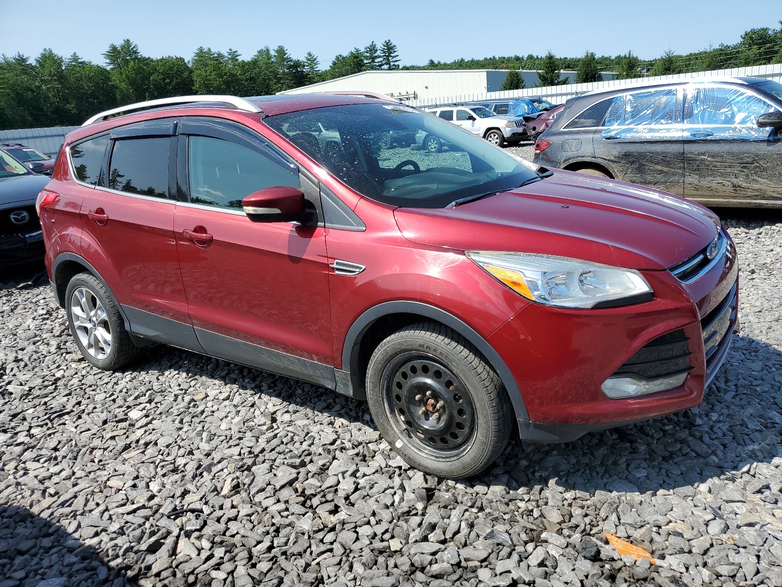 2014 Ford Escape Titanium vin: 1FMCU9J92EUA22919