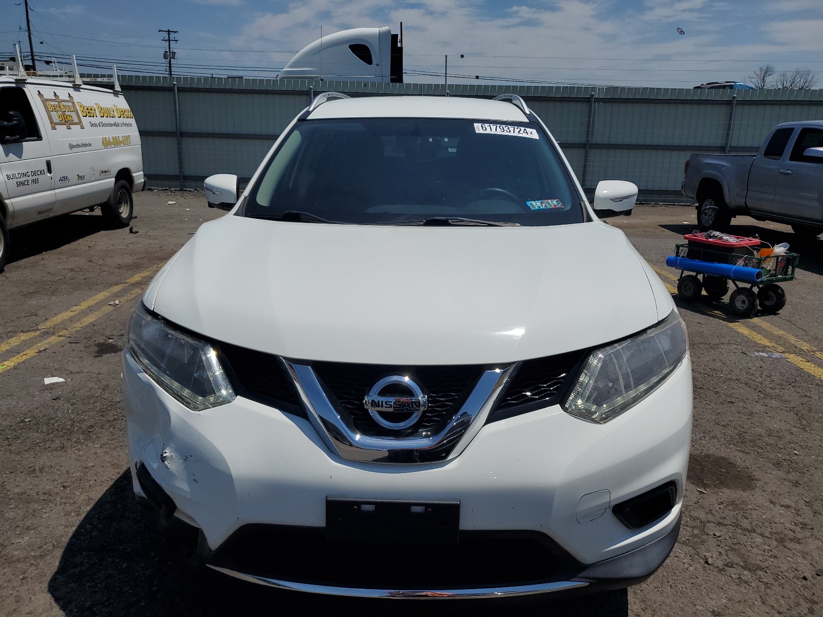 KNMAT2MVXFP582959 2015 Nissan Rogue S