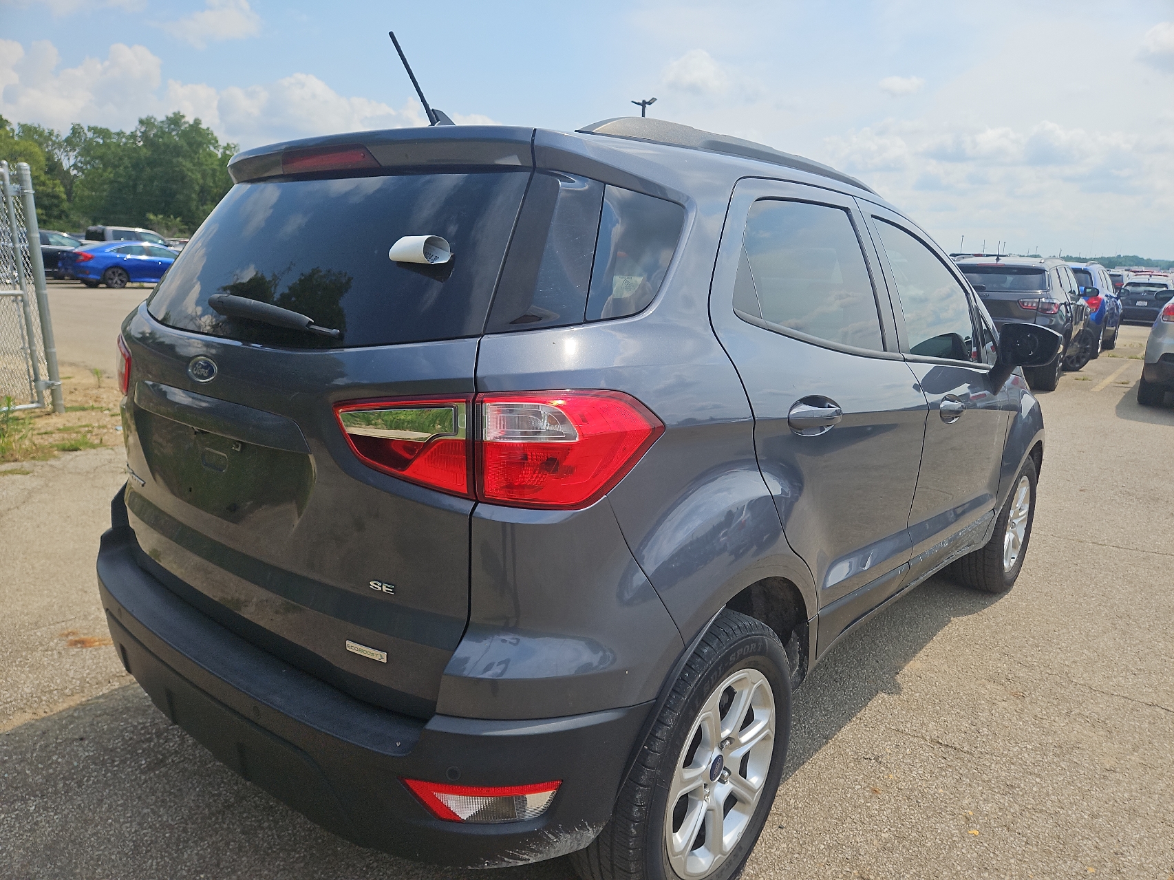 2018 Ford Ecosport Se vin: MAJ3P1TE2JC194879