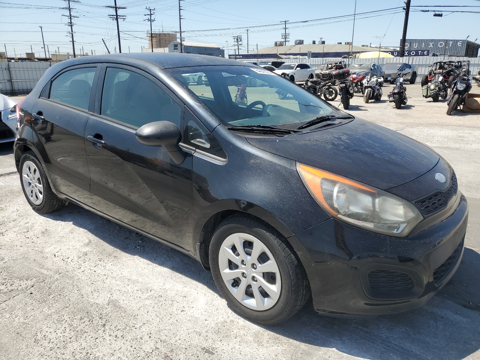 2013 Kia Rio Lx vin: KNADM5A39D6313303