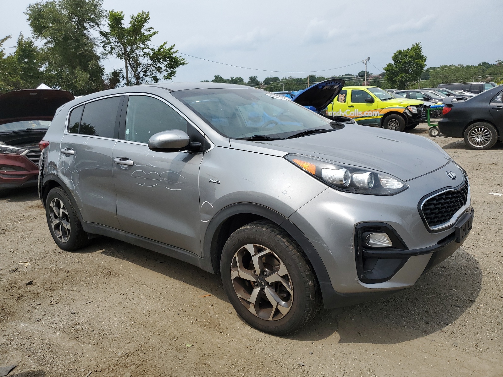 2021 Kia Sportage Lx vin: KNDPMCAC4M7918215