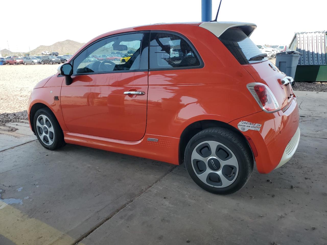 2013 Fiat 500 Electric VIN: 3C3CFFGE3DT744205 Lot: 64358504