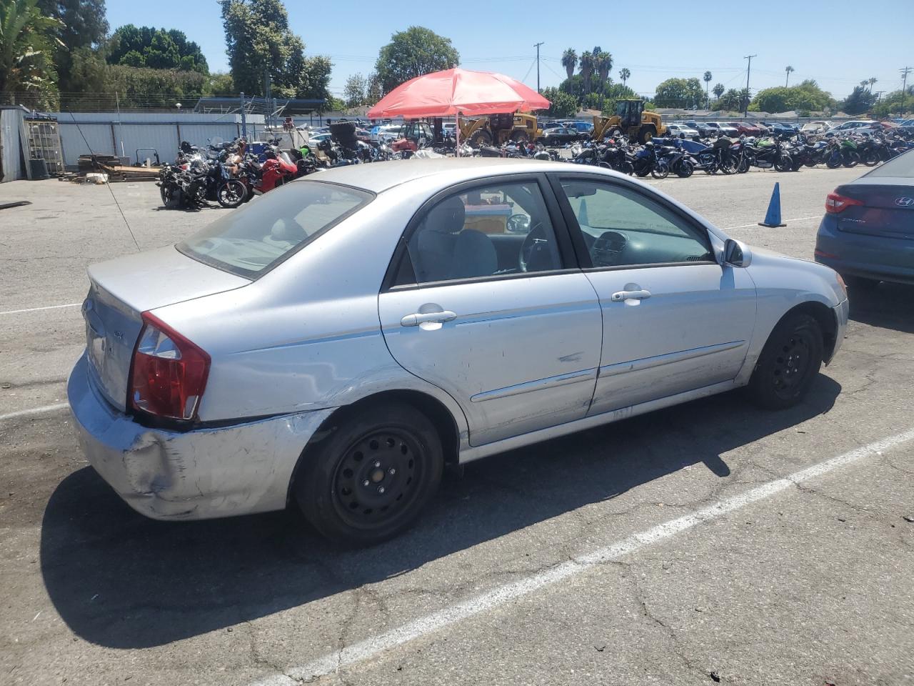 2006 Kia Spectra Lx VIN: KNAFE122665273985 Lot: 65260904