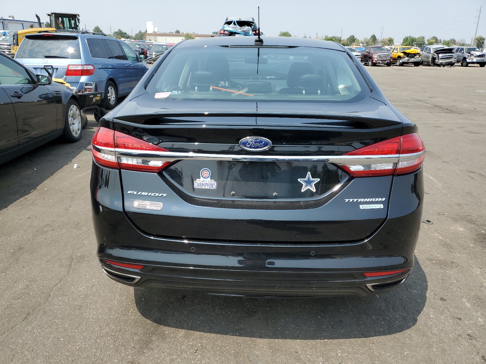 2017 Ford Fusion Titanium vin: 3FA6P0K98HR364699