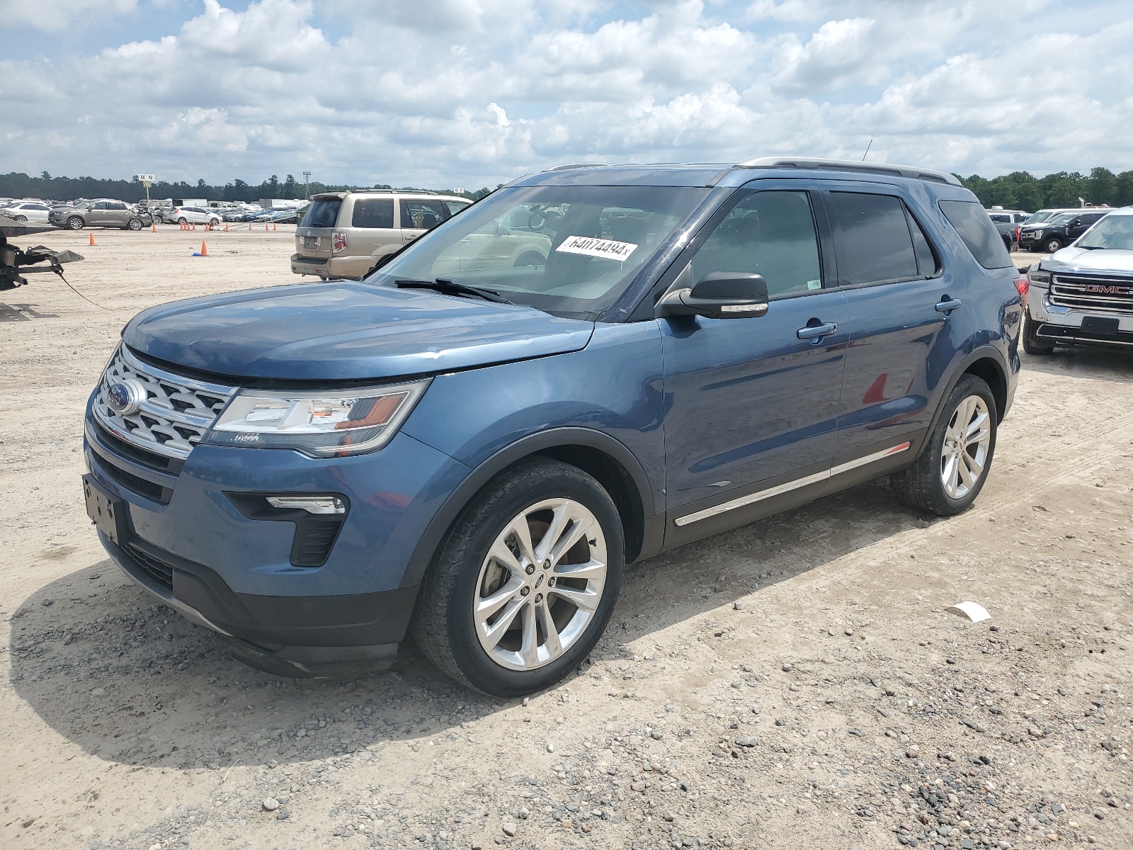 1FM5K7D88KGA03985 2019 Ford Explorer Xlt