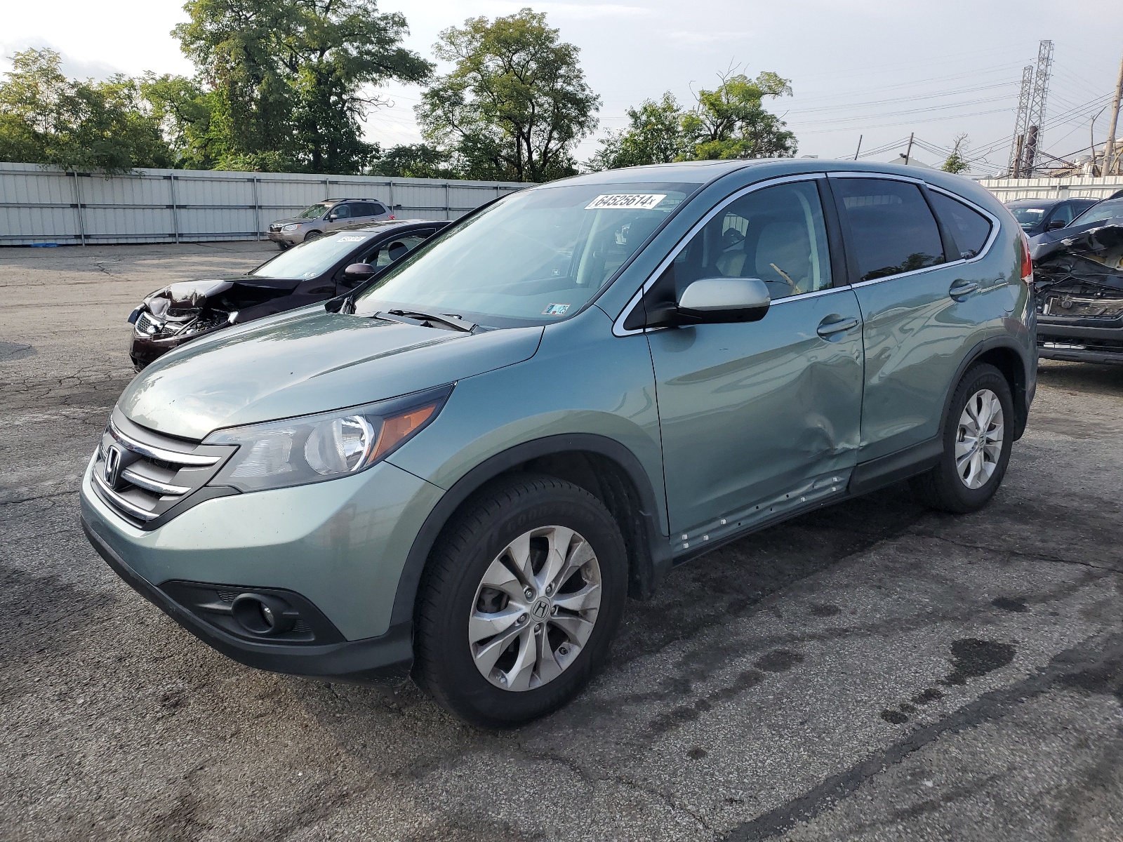 2012 Honda Cr-V Ex vin: 5J6RM4H57CL036395