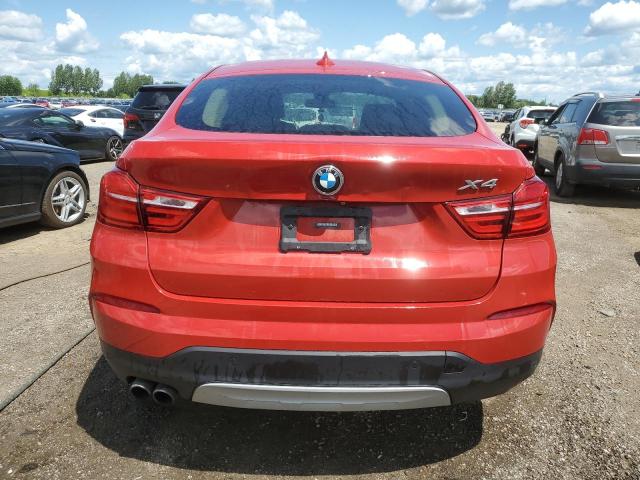 Parquets BMW X4 2016 Czerwony