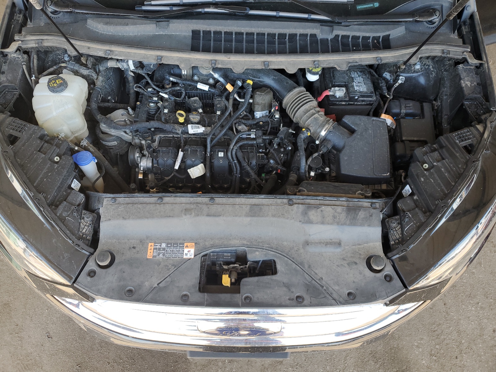 2FMPK4K96NBA92390 2022 Ford Edge Titanium