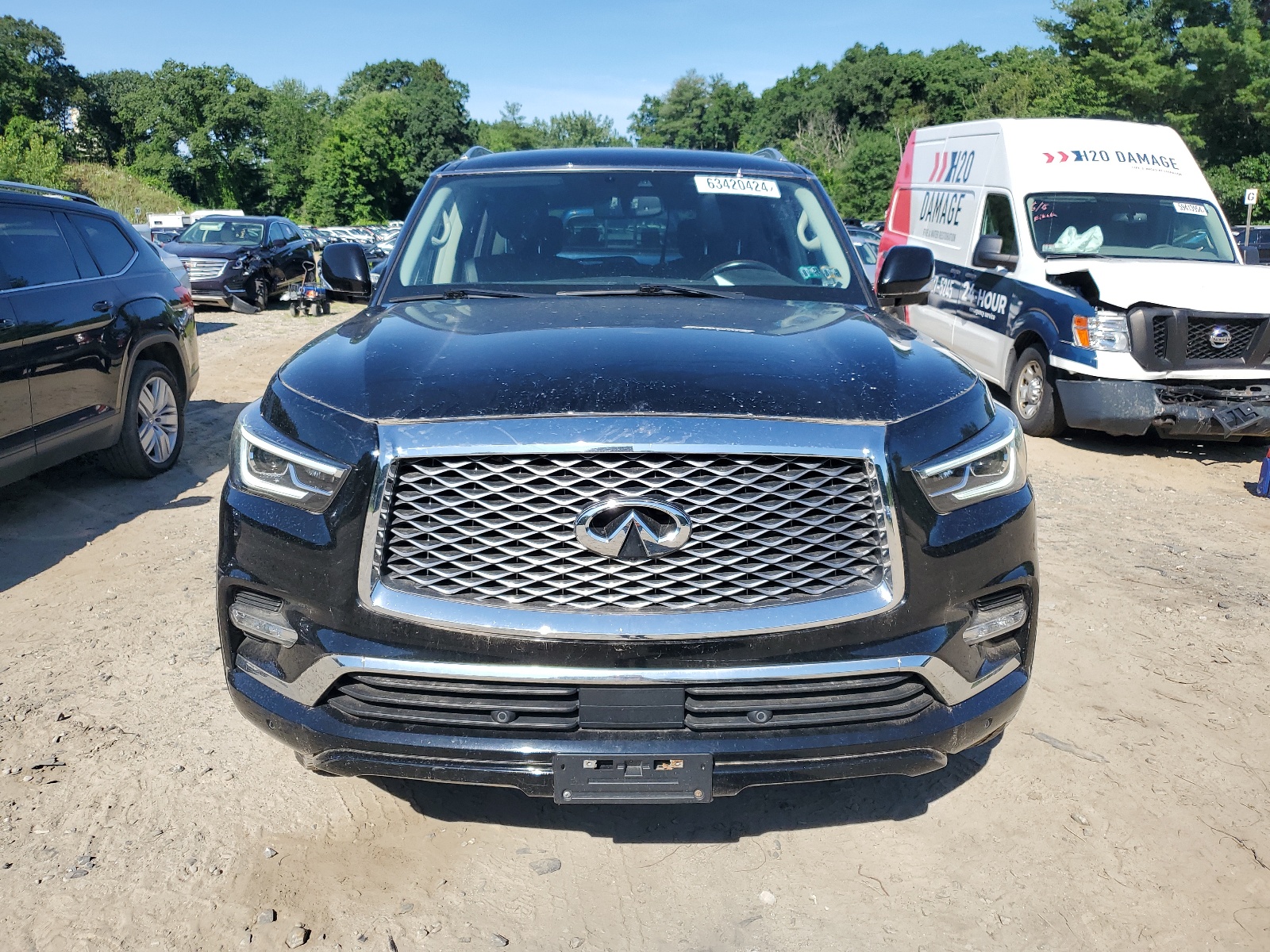 2019 Infiniti Qx80 Luxe vin: JN8AZ2NEXK9232540