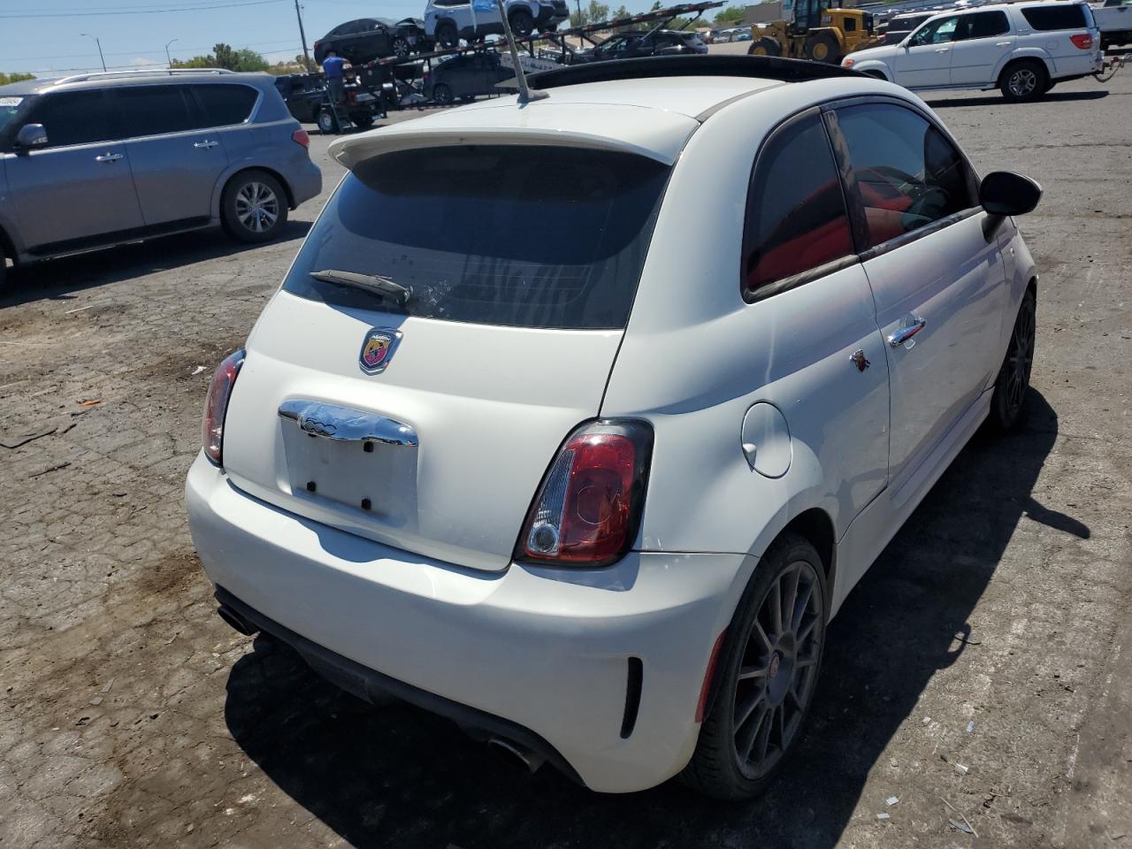 2015 Fiat 500 Abarth VIN: 3C3CFFFH4FT501744 Lot: 61474784