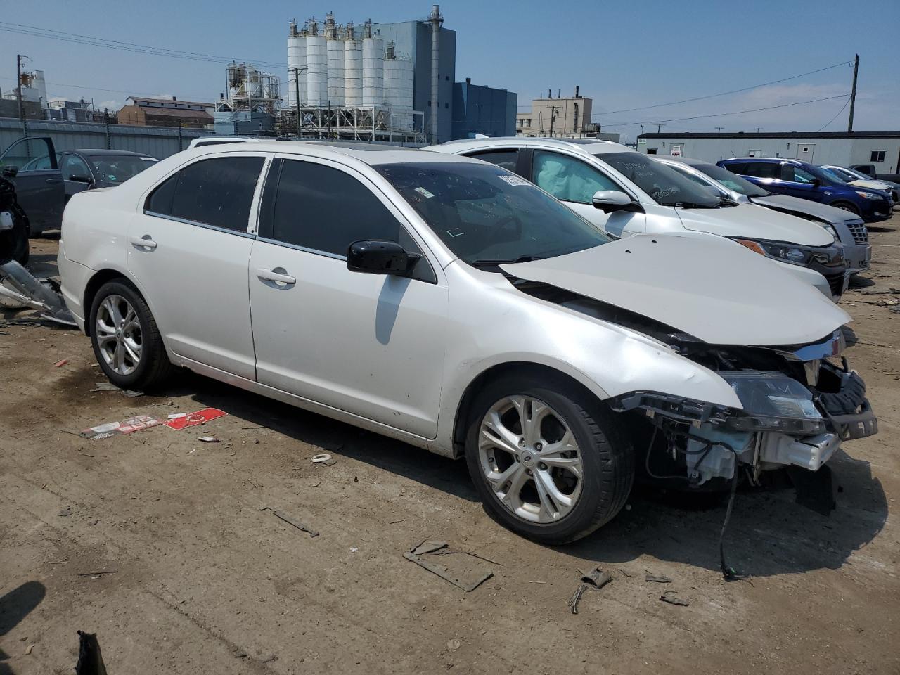 2012 Ford Fusion Se VIN: 3FAHP0HA9CR142241 Lot: 62357184