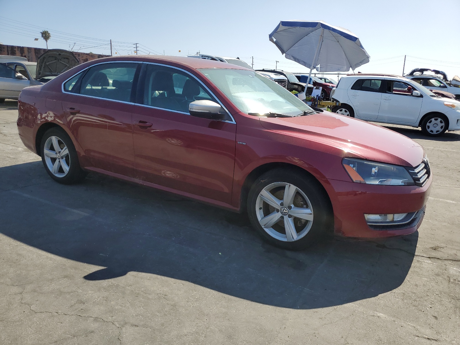 2015 Volkswagen Passat S vin: 1VWAT7A32FC106340