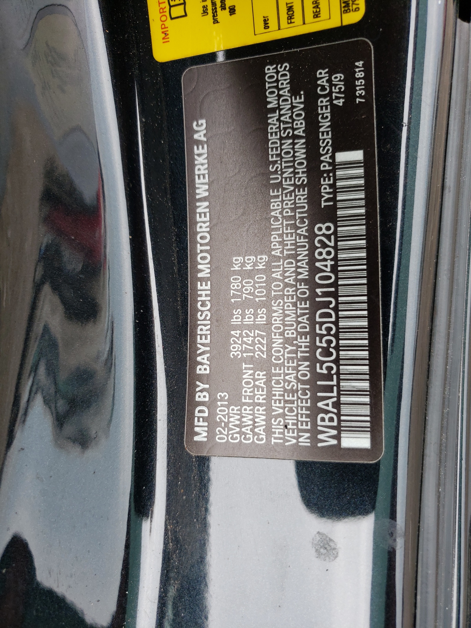 WBALL5C55DJ104828 2013 BMW Z4 Sdrive28I