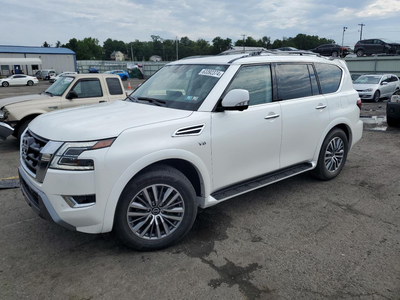 2021 Nissan Armada Sl VIN: JN8AY2BD9M9662741 Lot: 63392374