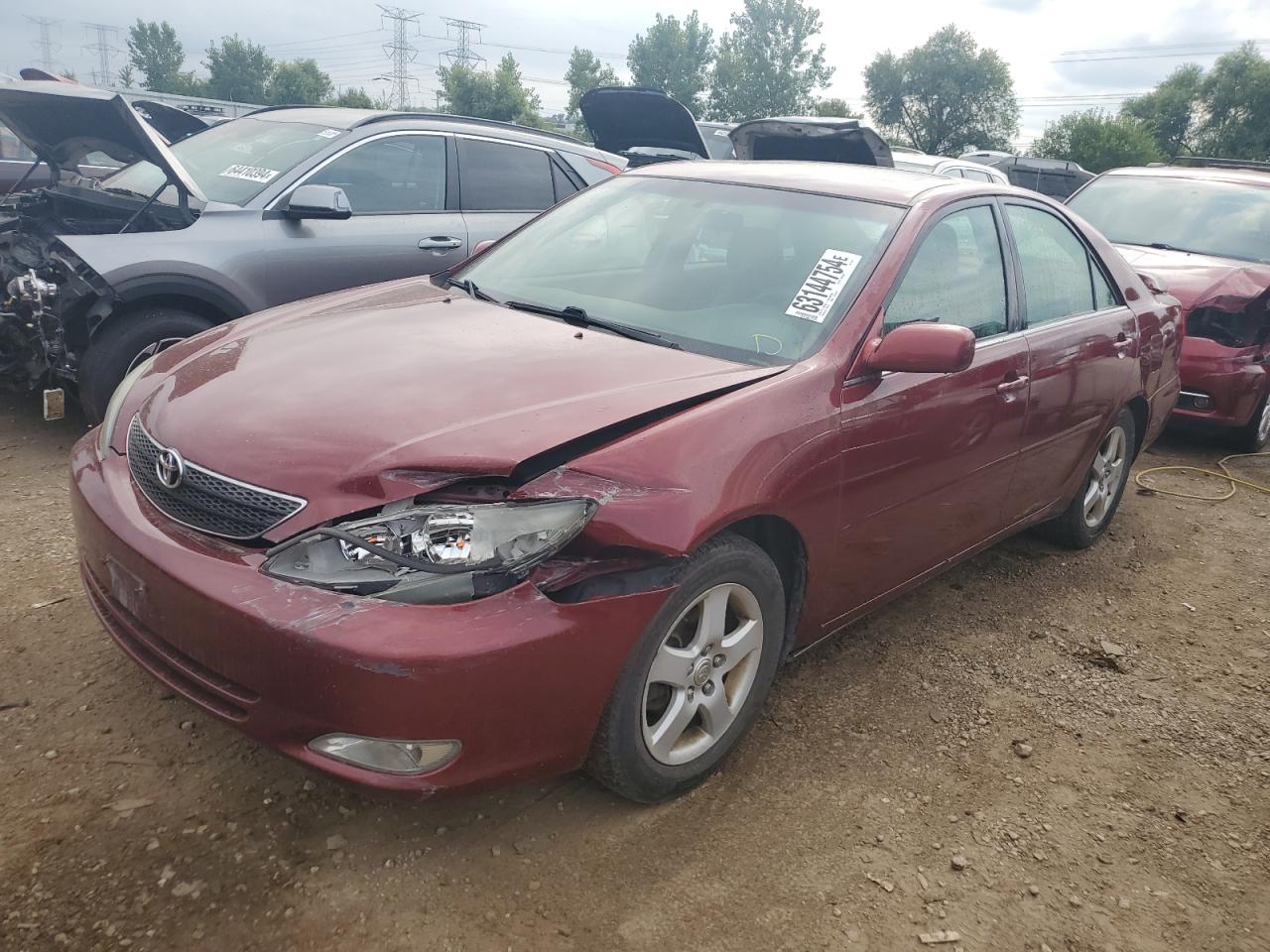 2003 Toyota Camry Le VIN: 4T1BE32K43U166525 Lot: 63144754