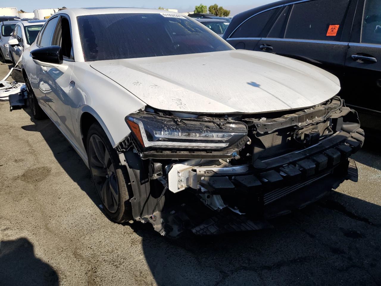 2022 Acura Tlx Tech A VIN: 19UUB6F50NA002254 Lot: 61950544