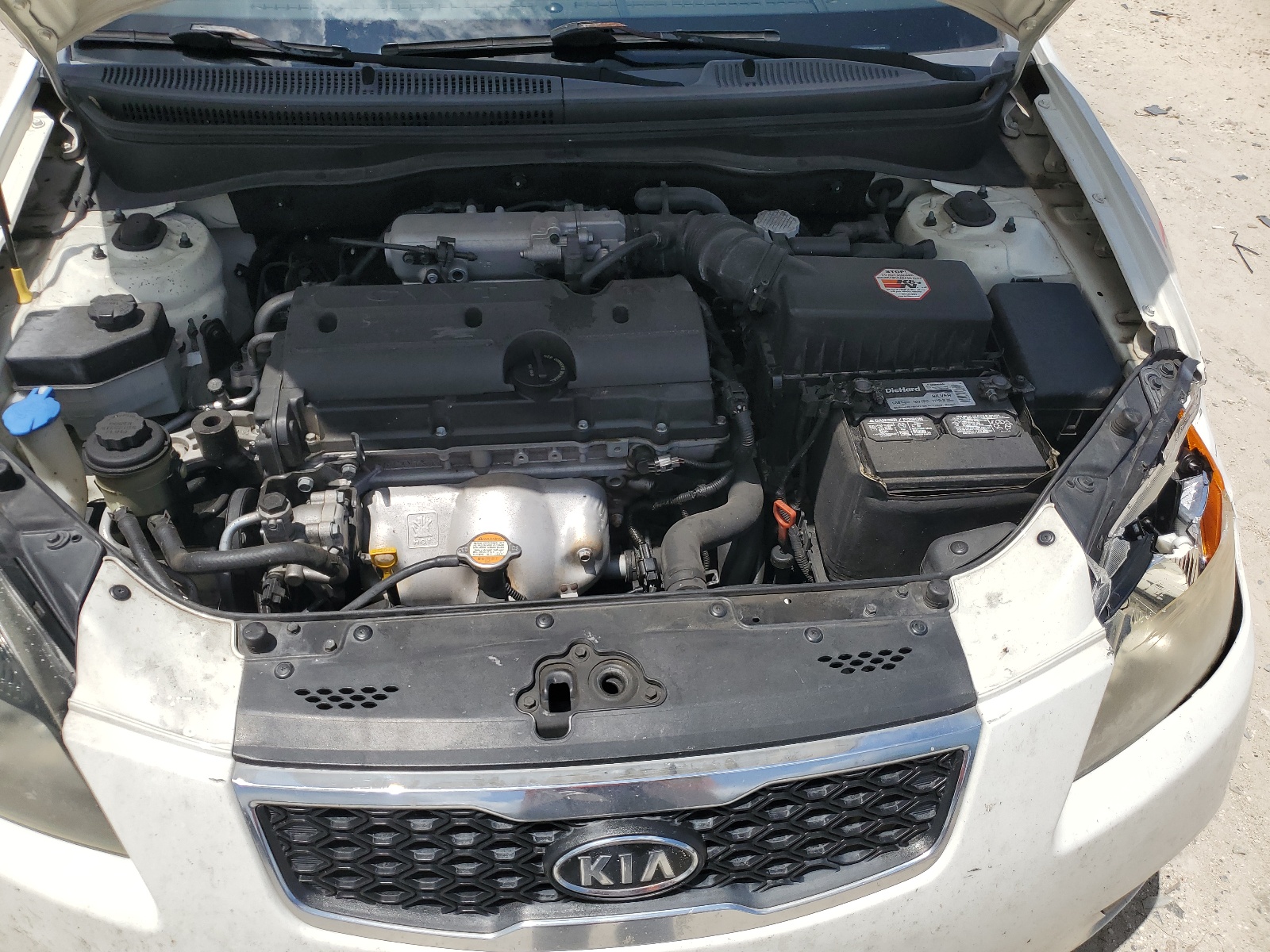 KNADH4A39A6687940 2010 Kia Rio Lx