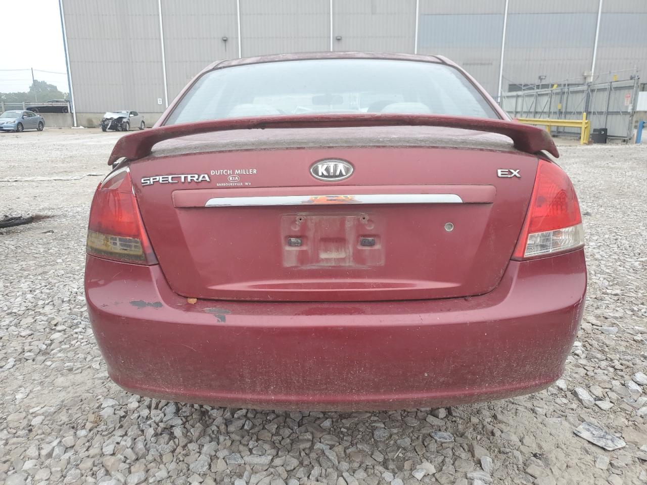 2008 Kia Spectra Ex VIN: KNAFE122085530805 Lot: 63880654