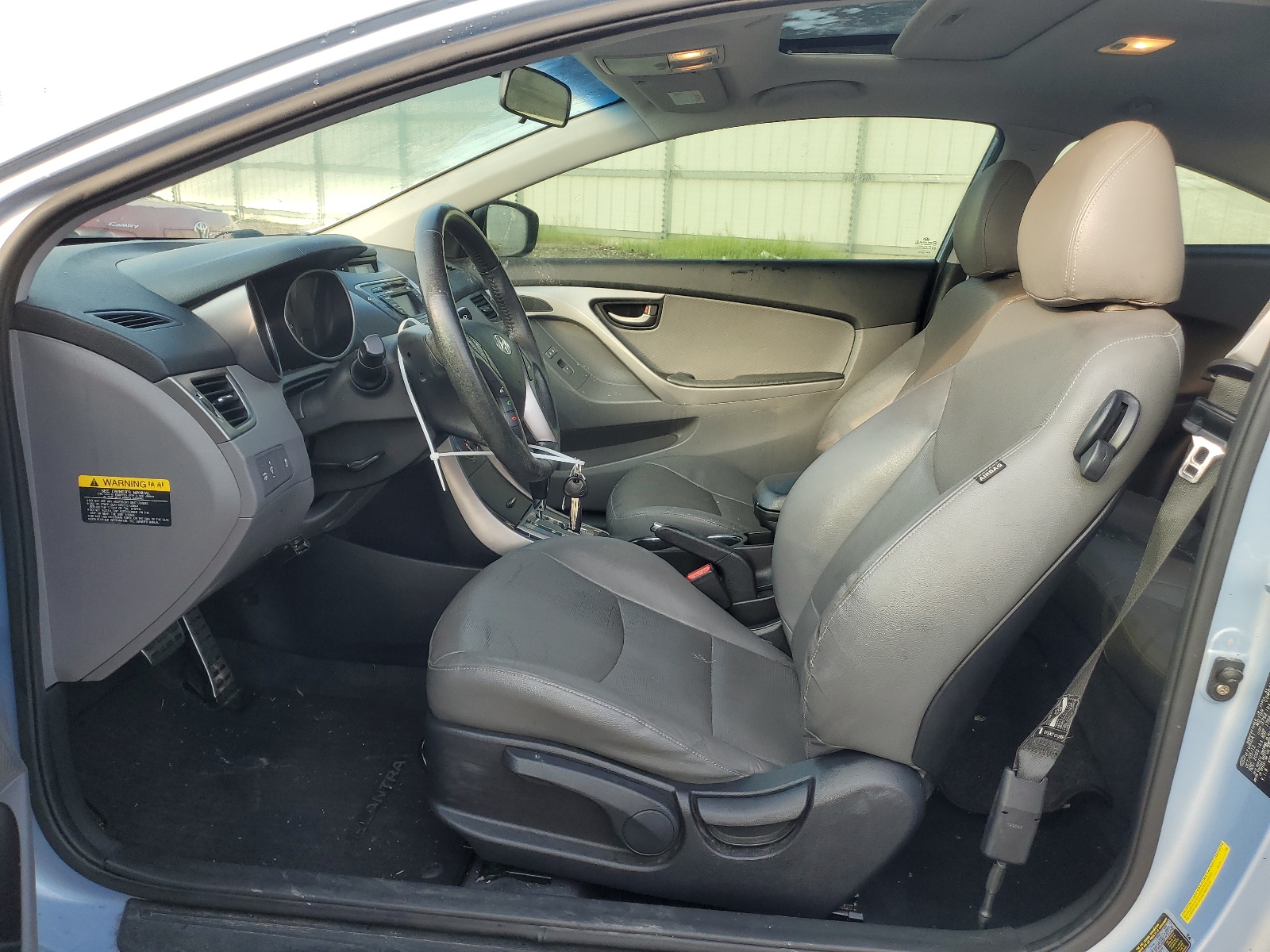 KMHDH6AE1DU013356 2013 Hyundai Elantra Coupe Gs