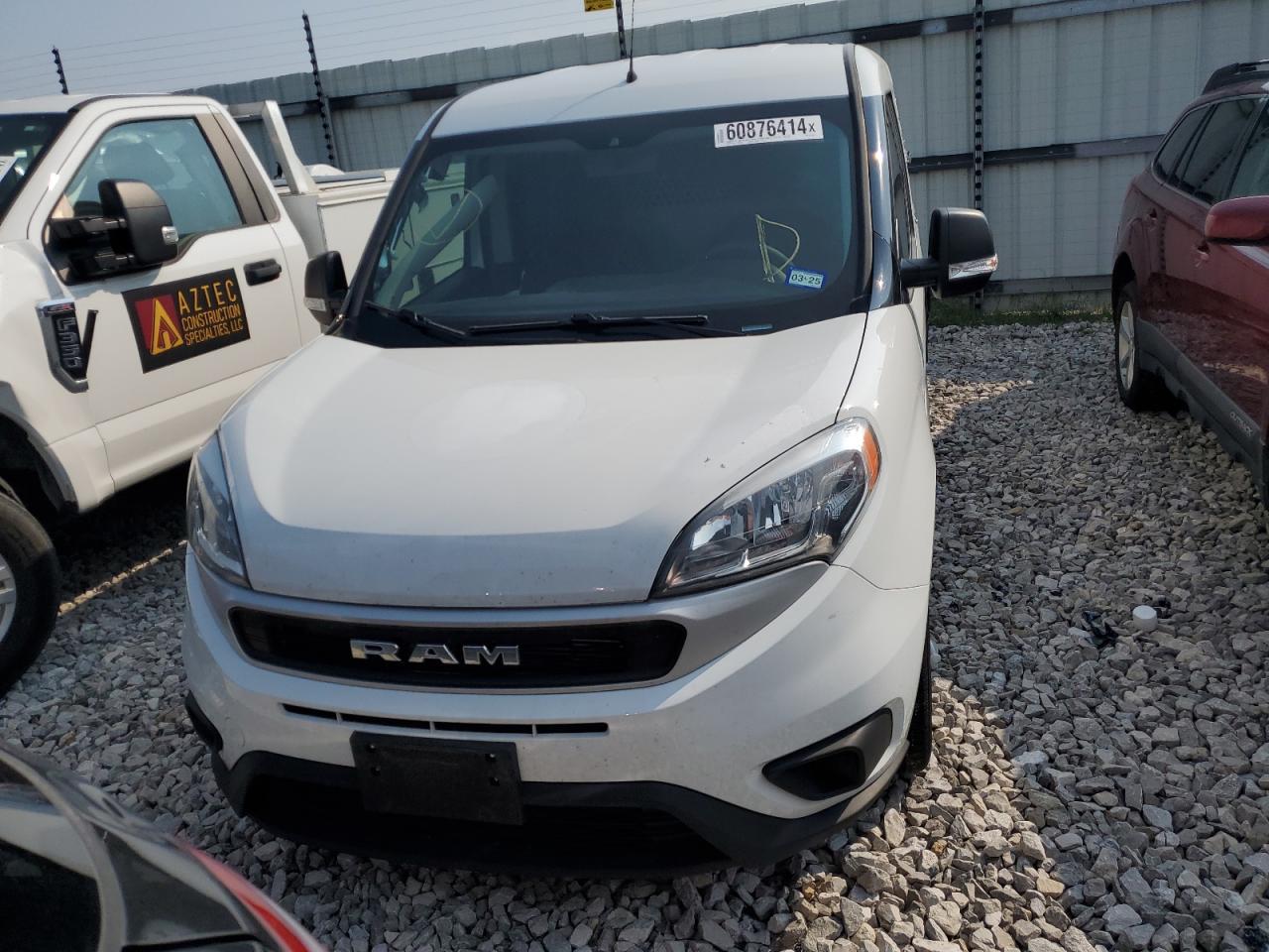 2022 Ram Promaster City Tradesman VIN: ZFBHRFABXN6X11322 Lot: 60876414