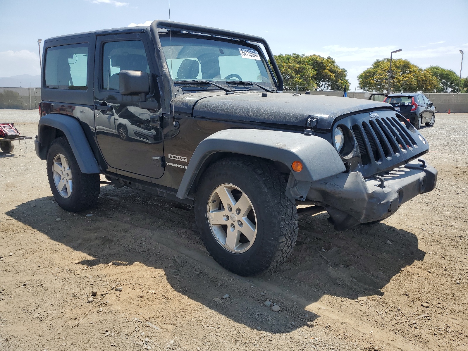 2015 Jeep Wrangler Sport vin: 1C4AJWAG6FL689131