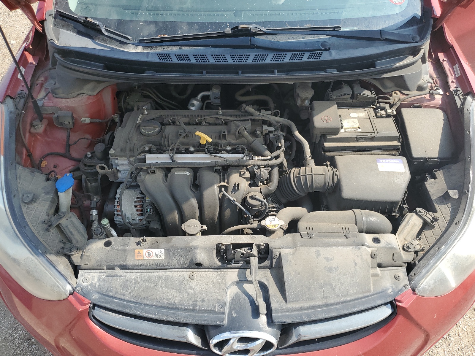 KMHDH4AE6DU512657 2013 Hyundai Elantra Gls