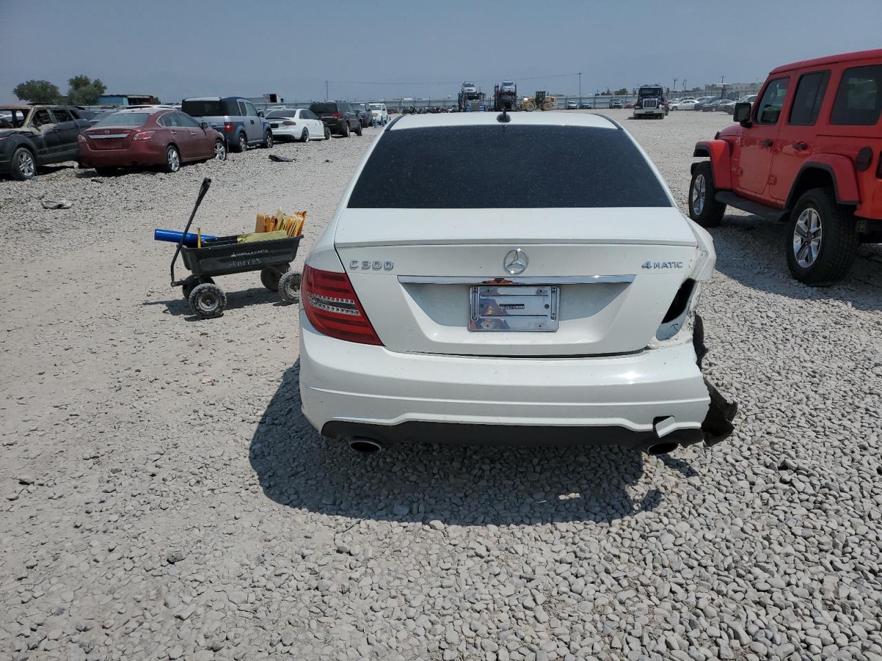 2012 Mercedes-Benz C 300 4Matic VIN: WDDGF8BB8CA597185 Lot: 64037264