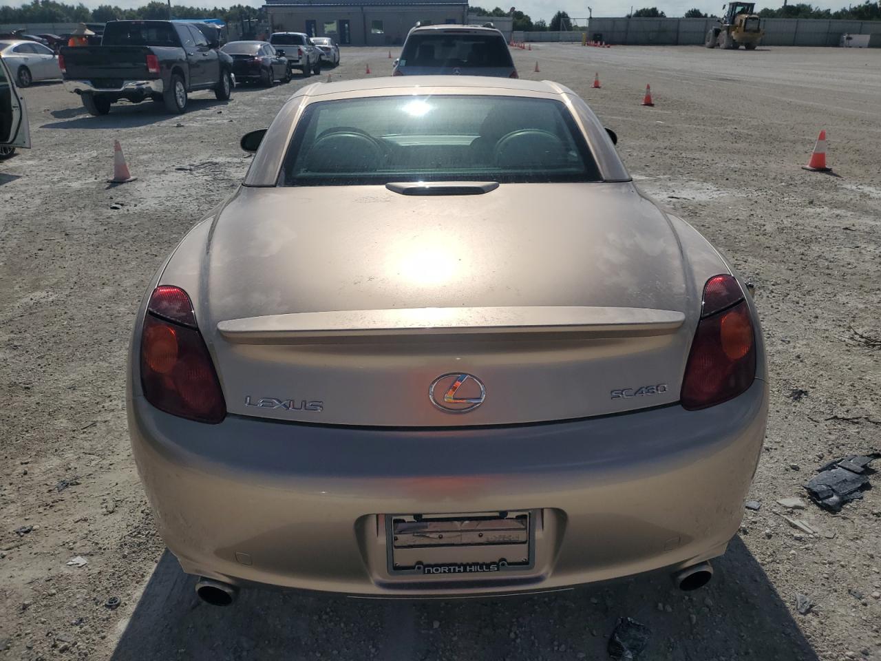 2003 Lexus Sc 430 VIN: JTHFN48Y830044148 Lot: 60874074