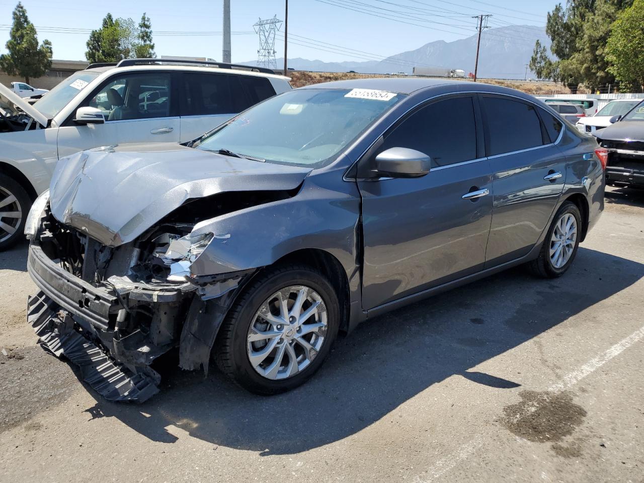2019 Nissan Sentra S VIN: 3N1AB7AP9JL653548 Lot: 65158654