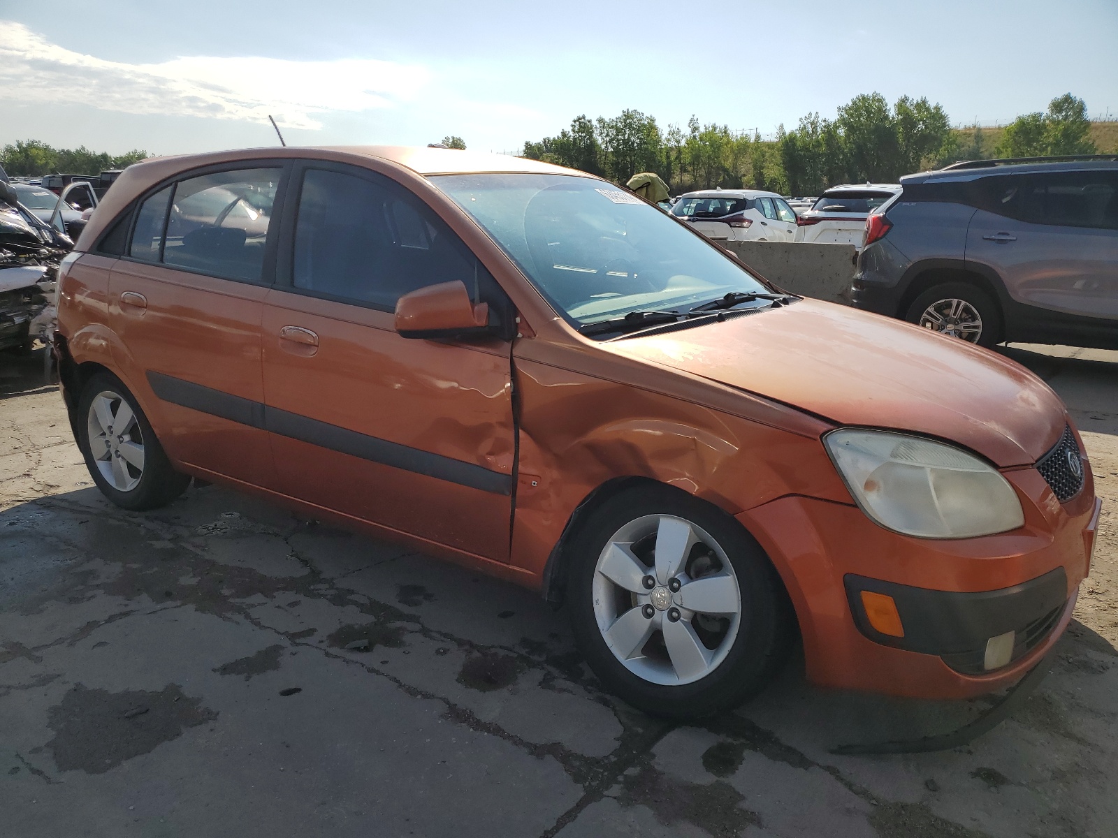 KNADE163176272247 2007 Kia Rio 5 Sx