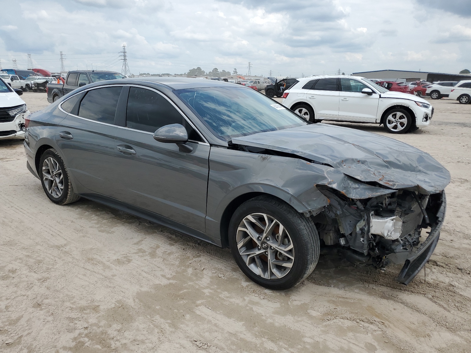 2021 Hyundai Sonata Sel vin: KMHL64JA7MA164173