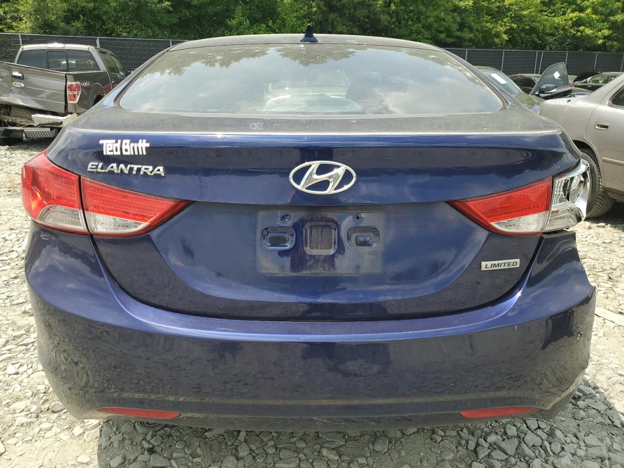 2012 Hyundai Elantra Gls VIN: 5NPDH4AEXCH094164 Lot: 61558404