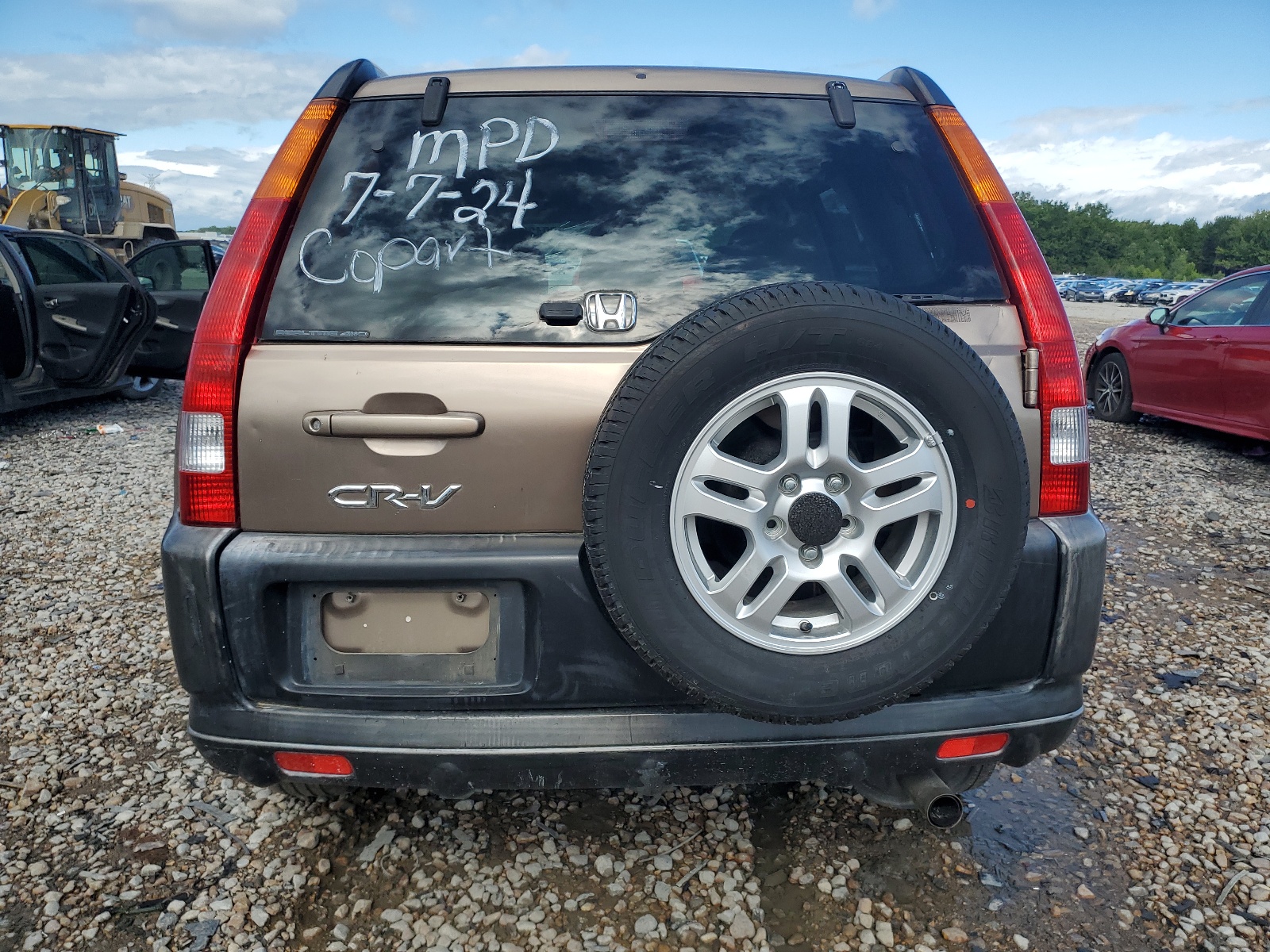 JHLRD78863C006261 2003 Honda Cr-V Ex