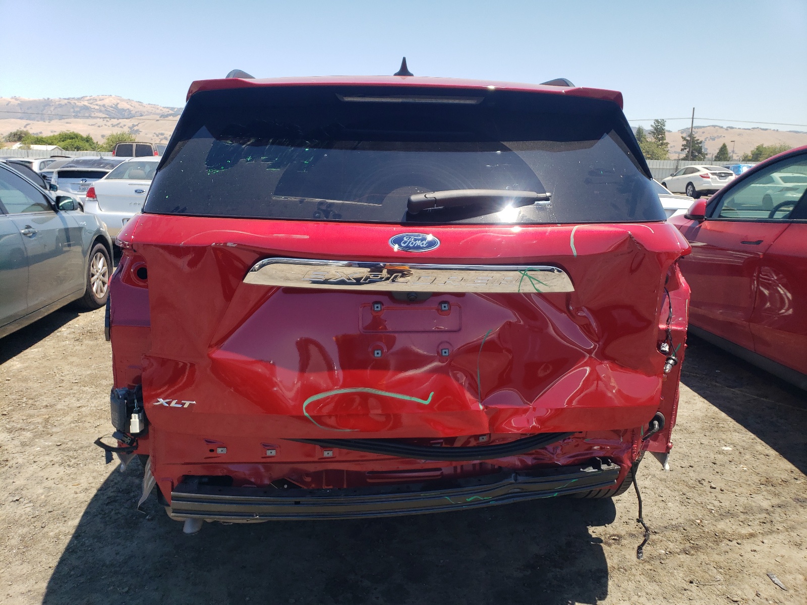 1FMSK7DH7NGC40152 2022 Ford Explorer Xlt