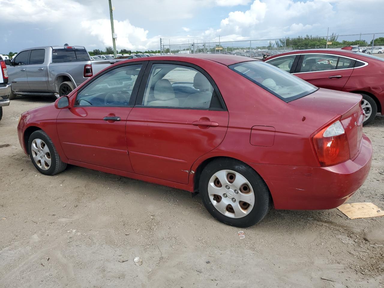 2006 Kia Spectra Lx VIN: KNAFE121X65326159 Lot: 63615714