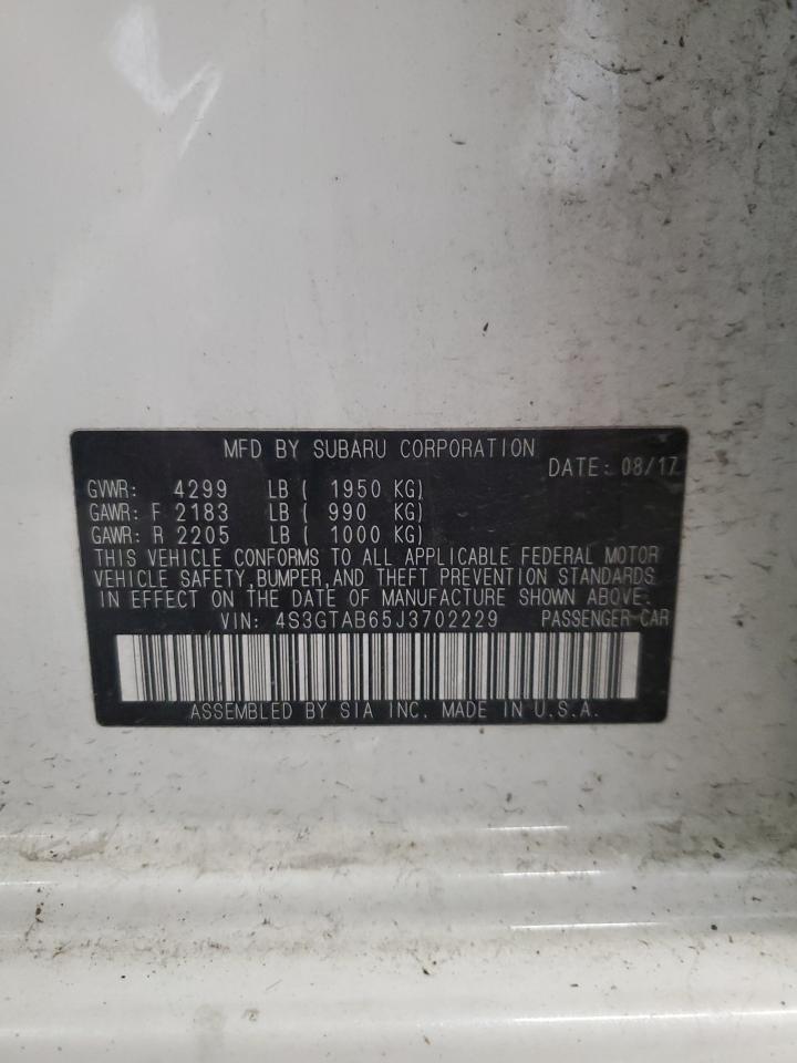 2018 Subaru Impreza Premium VIN: 4S3GTAB65J3702229 Lot: 63490154