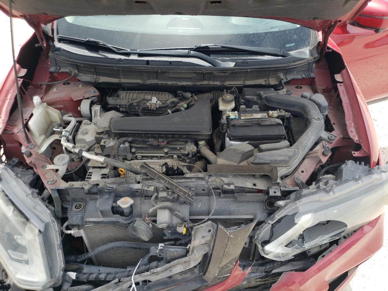 2017 Nissan Rogue S VIN: 5N1AT2MT7HC848023 Lot: 63135184