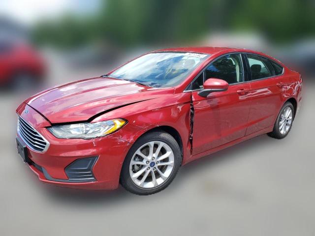  FORD FUSION 2020 Червоний