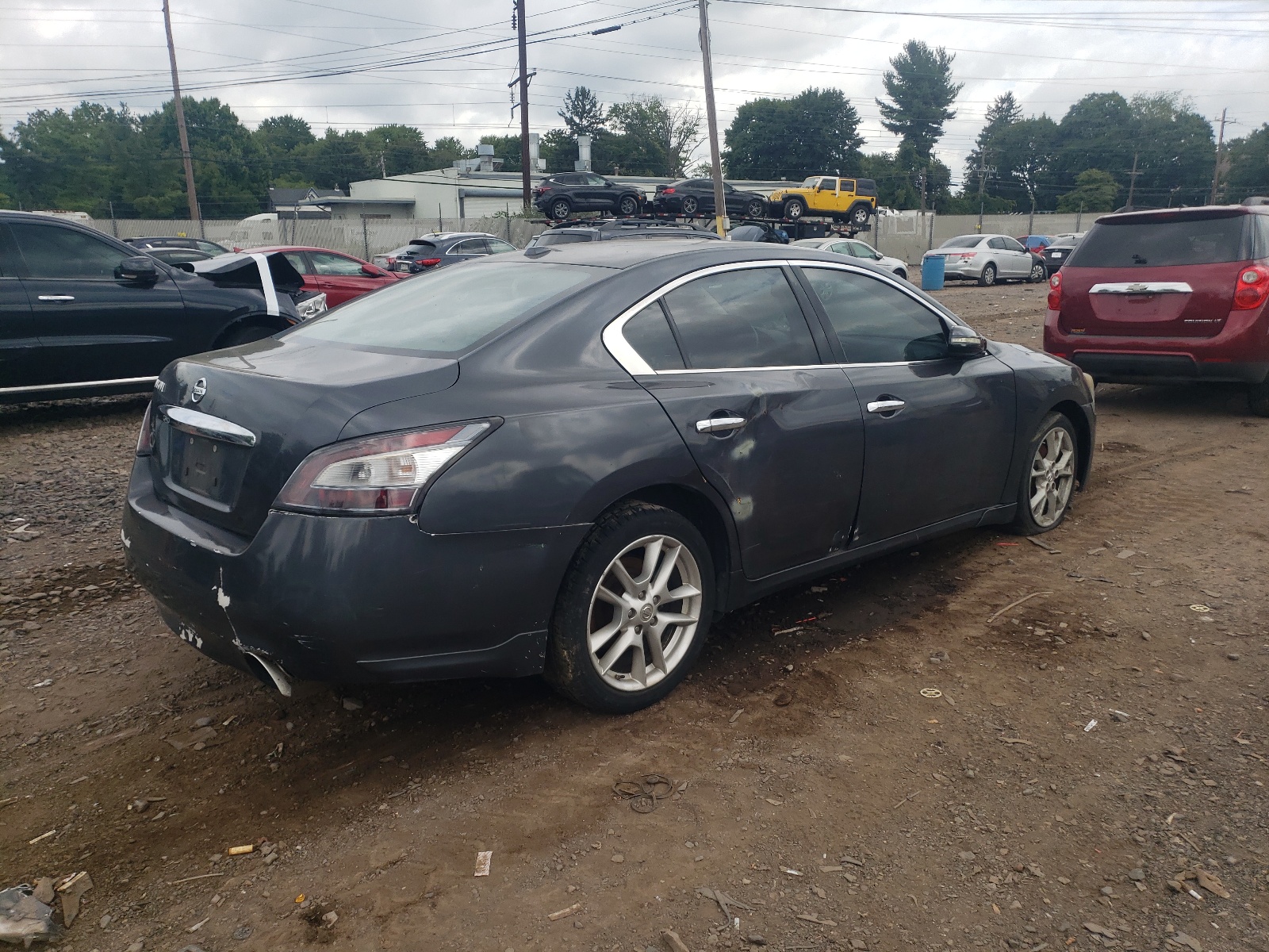 2012 Nissan Maxima S vin: 1N4AA5AP6CC827391