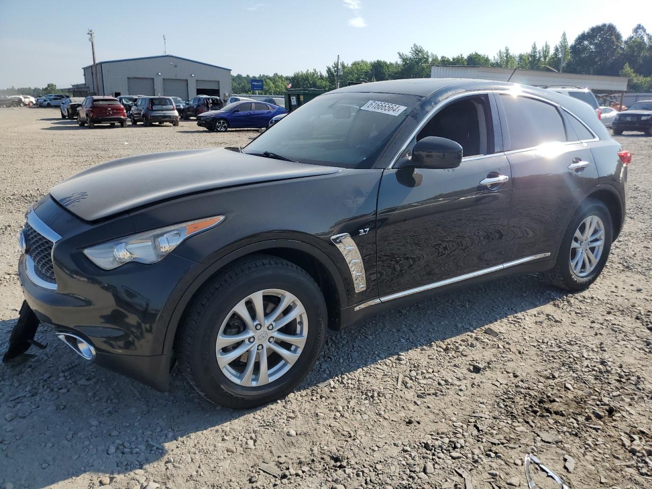 2017 Infiniti Qx70 de vânzare în Memphis, TN - Side