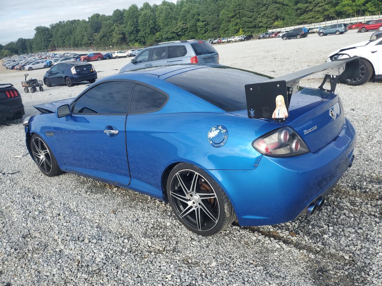 2007 Hyundai Tiburon Gt VIN: KMHHN66F47U237415 Lot: 64743374