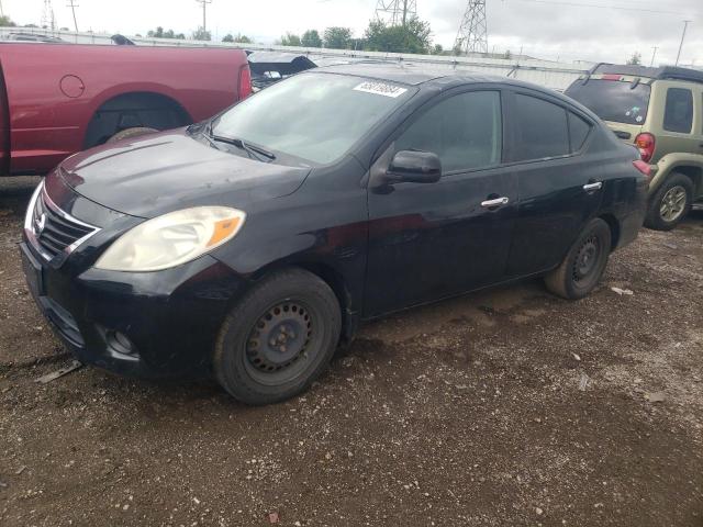 Седани NISSAN VERSA 2012 Чорний