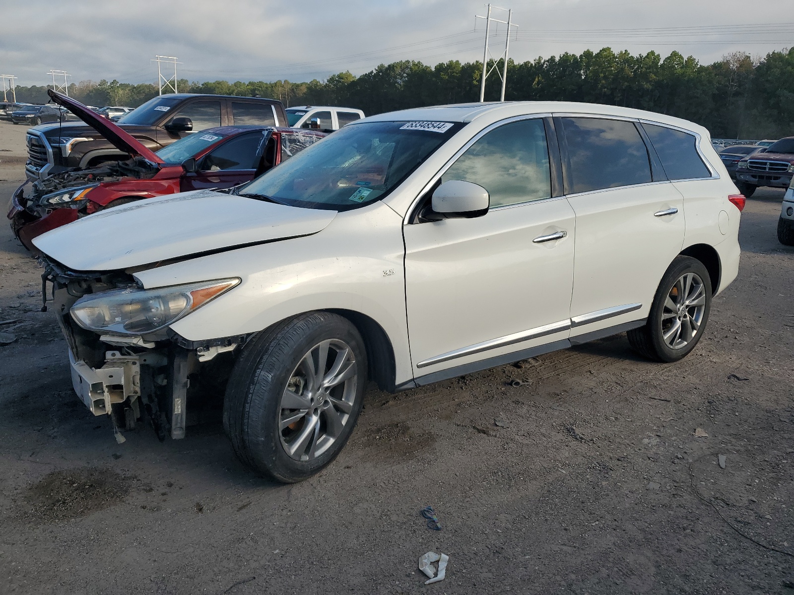 2014 Infiniti Qx60 vin: 5N1AL0MN4EC504117